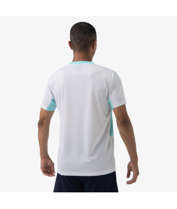 Yonex Men's Crew Neck Shirt 10603 (White) en ligne des produits 