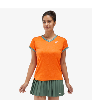 Yonex Women's Crew Neck Shirt 20758 (Bright Orange) chez Cornerstreet bien 