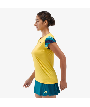 Yonex Women's Crew Neck Shirt 20754 (Soft Yellow) le concept de la Pate a emporter 