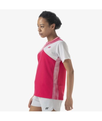 Yonex Women's Tournament Shirts 20736 (Bright Pink) pas cher chine