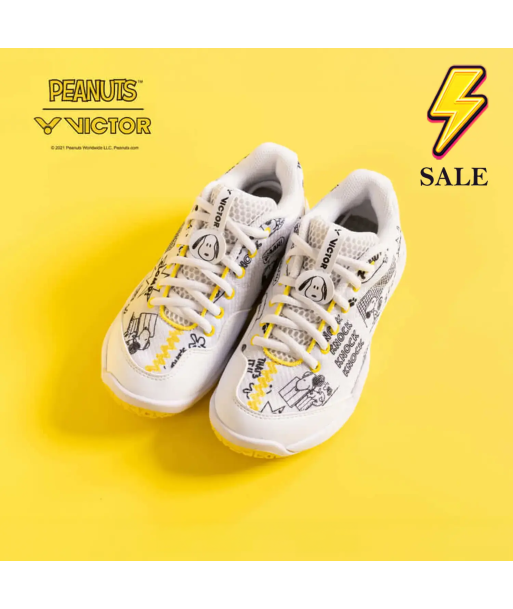 Victor x Peanuts Junior Shoe SNJR-A (Cream White) la livraison gratuite