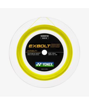 Yonex Exbolt 68 200m Badminton String (Yellow) En savoir plus