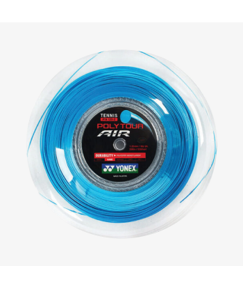 Yonex Polytour Air 125 / 16L 200m Tennis String Reel (Blue) pas cheres