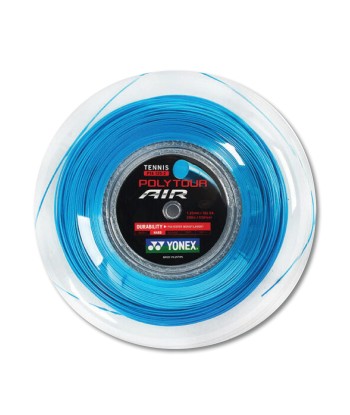 Yonex Polytour Air 125 / 16L 200m Tennis String Reel (Blue) pas cheres