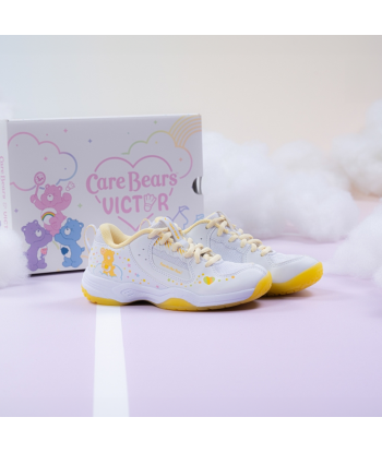 Victor x Care Bears Junior Court Shoes A-CBCJR AE (White/Bright Yellow) pour bénéficier 