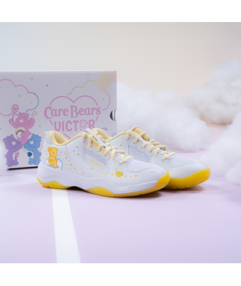 Victor x Care Bears Court Shoes A-CBC AE (White/Bright Yellow) Les êtres humains sont 