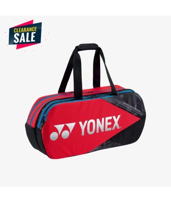 Yonex BA92231 (Tango Red) 6pk Pro Tournament Badminton Tennis Racket Bag une grave pollution 