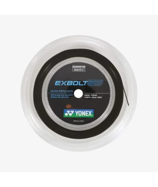 Yonex Exbolt 65 200m Badminton String (Black) Venez acheter