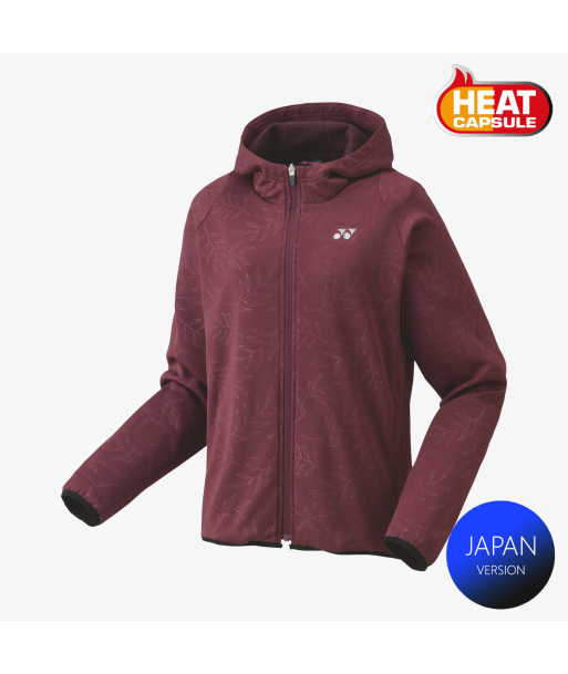 Yonex Women's Knitted Warm-Up Hoodie 58112 (Dark Wine) Toutes les collections ici