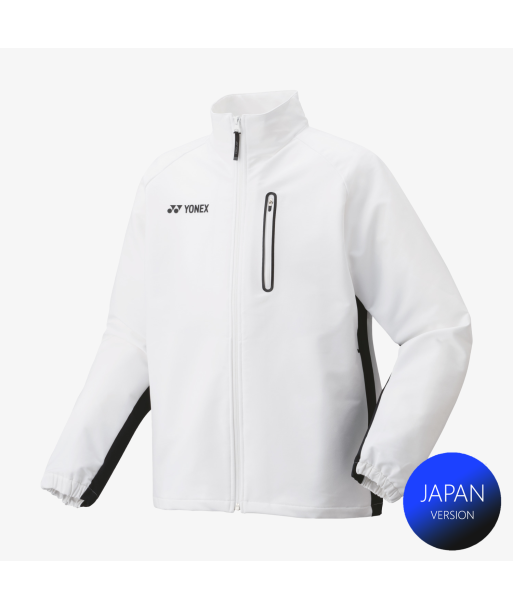 Yonex Men's Warm-Up Jacket 50148 (White) Le MVP de beaucoup