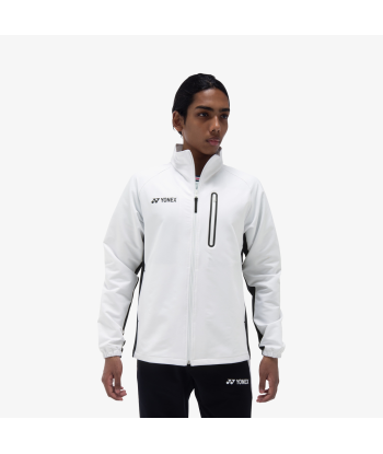 Yonex Men's Warm-Up Jacket 50148 (White) Le MVP de beaucoup