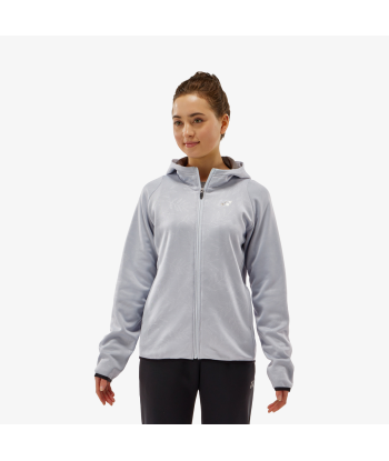 Yonex Women's Knitted Warm-Up Hoodie 58112 (Silver Gray) vous aussi creer 