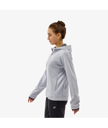 Yonex Women's Knitted Warm-Up Hoodie 58112 (Silver Gray) vous aussi creer 