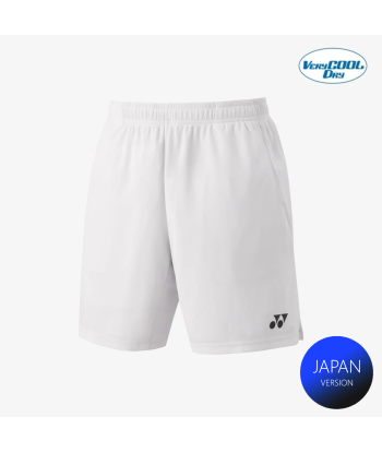 Yonex Men's Knitted Half Pants 15170 (White) Faites des économies