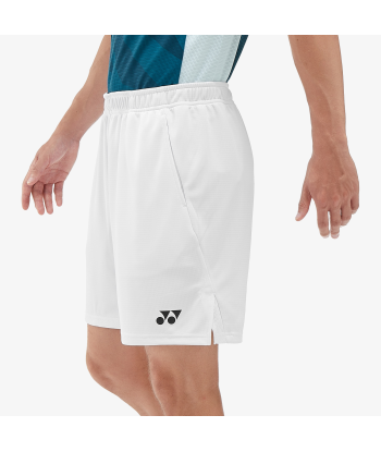 Yonex Men's Knitted Half Pants 15170 (White) Faites des économies