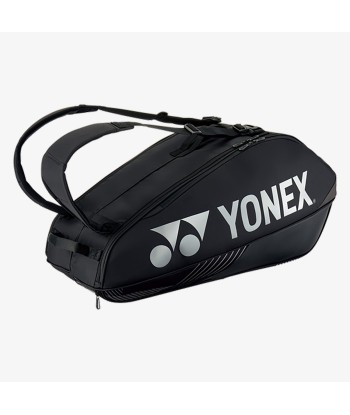 Yonex BAG92426BK (Black) 6pk Pro Badminton Tennis Racket Bag brillant des détails fins