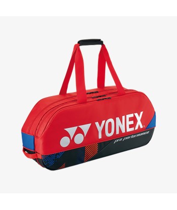 Yonex BAG92431WSC (Scarlet) 6pk Pro Tournament Badminton Tennis Racket Bag acheter en ligne