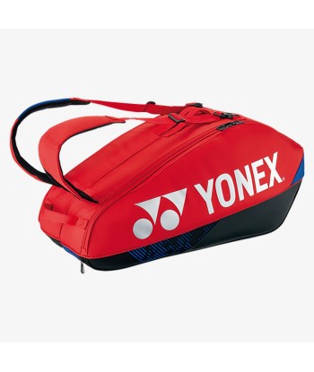 Yonex BAG92426SC (Scarlet) 6pk Pro Badminton Tennis Racket Bag Economisez 