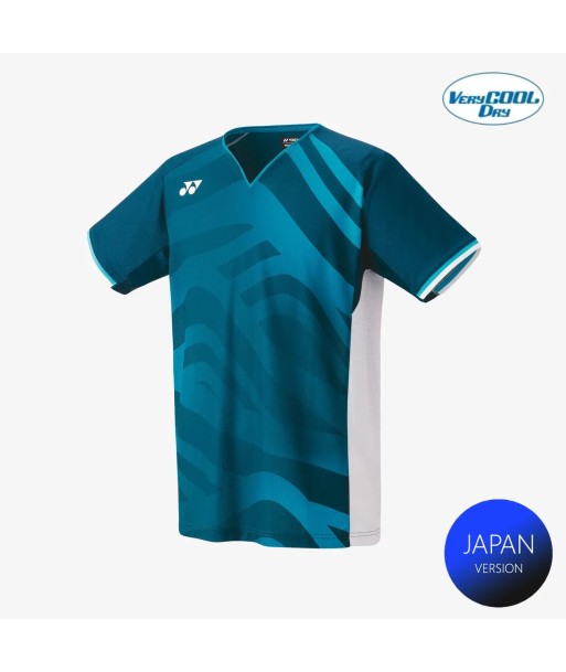 Yonex Men's Crew Neck Tournament Shirt 10566NSK (Night Sky) outlet