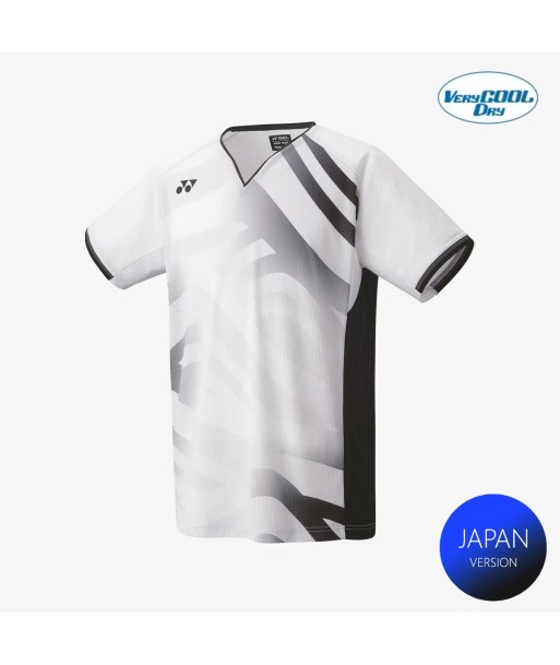 Yonex Men's Crew Neck Tournament Shirt 10566W (White) livraison gratuite