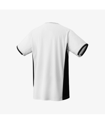 Yonex Men's Crew Neck Tournament Shirt 10566W (White) livraison gratuite