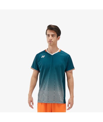 Yonex Men's Crew Neck Tournament Shirt 10567NSK (Night Sky) en stock