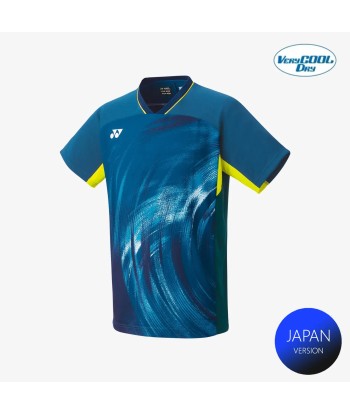 Yonex Men's Crew Neck Tournament Shirt 10568NSK (Night Sky) Fin de série