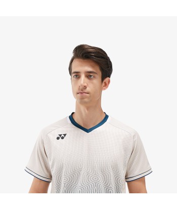 Yonex Men's Crew Neck Tournament Shirt 10567OM (Oatmeal) vous aussi creer 