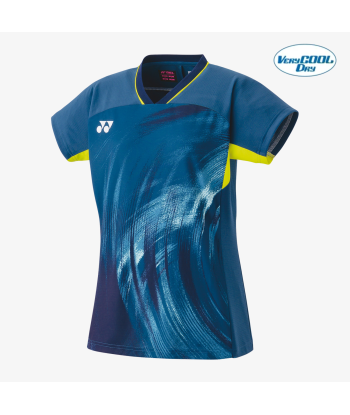 Yonex Women's Crew Neck Tournament Shirt 20769NSK (Night Sky) en ligne