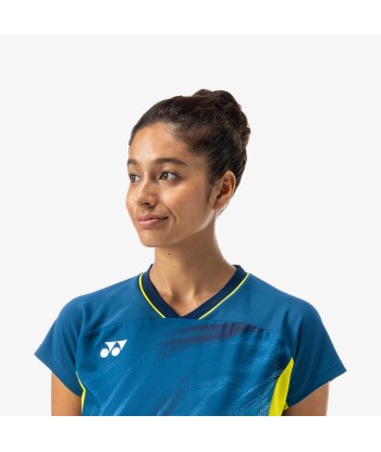 Yonex Women's Crew Neck Tournament Shirt 20769NSK (Night Sky) en ligne