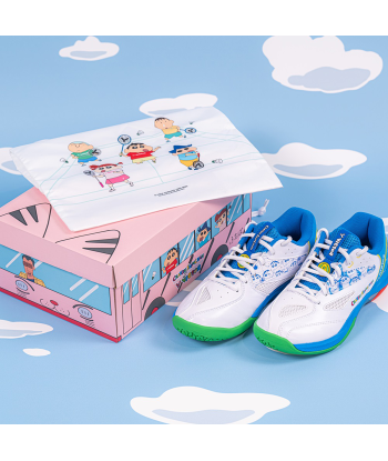 Victor x Crayon Shin Chan Badminton Shoes A39CS AF (White/Blue) solde