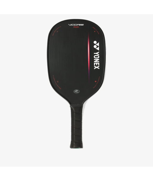 Yonex Vcore Plus Midweight Pickleball Paddle (Black) 2024 rembourrage situé sous