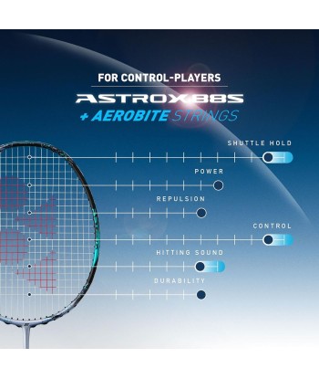 Yonex Astrox 88 S Tour (Silver/Black) 2024 destockage