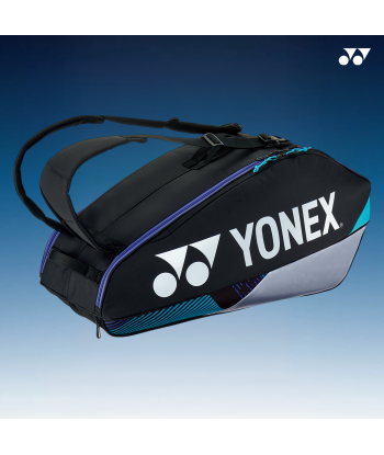 Yonex BAG92426BKS (Black/Silver) 6pk Pro Badminton Tennis Racket Bag chez Cornerstreet bien 