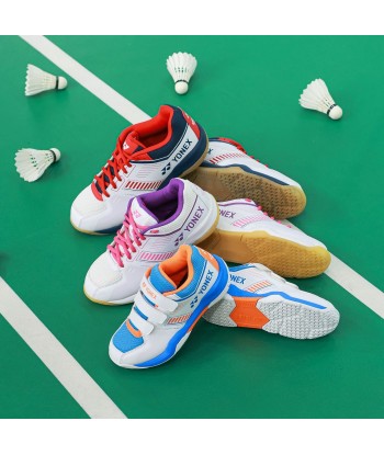 Yonex Strider Wide (White/Gold) Court Shoe JUSQU'A -70%! 