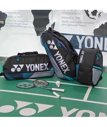 Yonex BAG92426BKS (Black/Silver) 6pk Pro Badminton Tennis Racket Bag chez Cornerstreet bien 