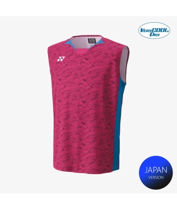 Yonex Men's Very Cool Dry Sleeveless Tournament Shirts 10614 (Grape) sur le site 