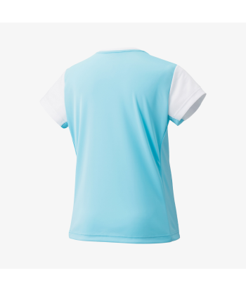 Yonex Women's Crew Neck Tournament Shirts 20738 (Aqua Blue) le concept de la Pate a emporter 