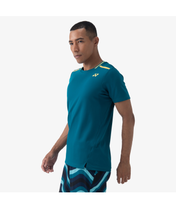 Yonex Men's Crew Neck Shirts 10559 (Blue Green) Pour