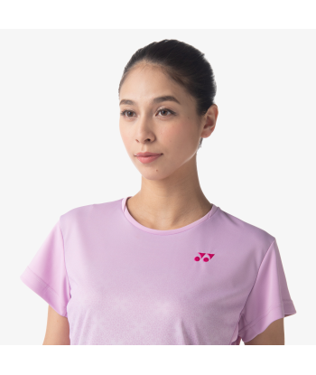 Yonex Women's Crew Neck Tournament Shirts 20738 (Mist Pink) 50% de réduction en Octobre 2024