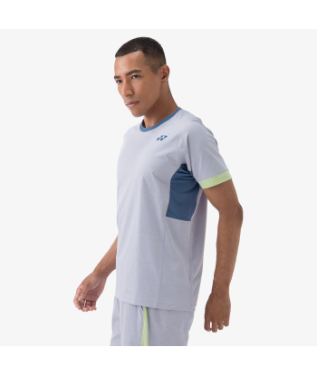 Yonex Men's Crew Neck Shirt 10563 (Mist Blue) offre 