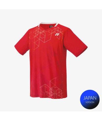 Yonex Men's Crew Neck Shirt 10602 (Sunset Red) offre 