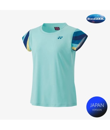 Yonex Women's Crew Neck Shirt 20754 (Cyan) ou a consommer sur place