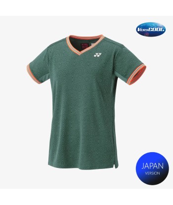 Yonex Women's Crew Neck Shirt 20758 (Olive) est présent 