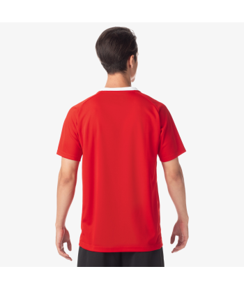 Yonex Men's Crew Neck Shirt 10602 (Sunset Red) offre 