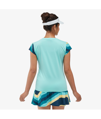 Yonex Women's Crew Neck Shirt 20754 (Cyan) ou a consommer sur place