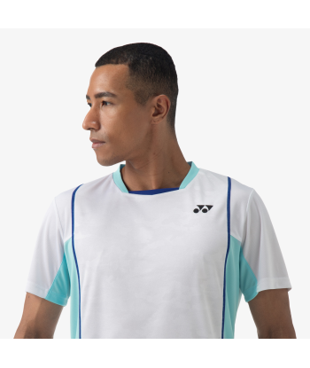 Yonex Men's Crew Neck Shirt 10603 (White) pas chere