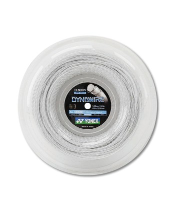 Yonex Dynawire 130 / 16 200m Tennis String Reel (White/Silver) Les êtres humains sont 