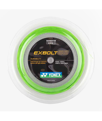 Yonex Exbolt 68 200m Badminton String (Lime Green) france