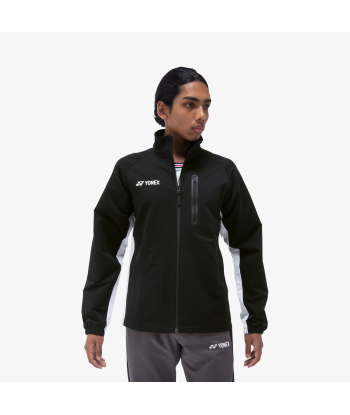 Yonex Men's Warm-Up Jacket 50148 (Black) rembourrage situé sous